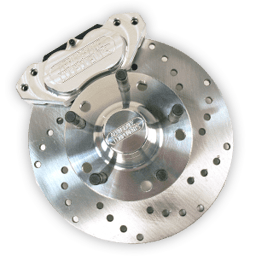 Aerospace 4 Piston Heavy Duty Front Drag Disc Brakes For Chassis Engineering Strut