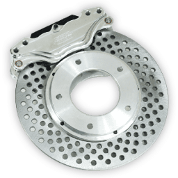 Aerospace Front 2 Piston Spindle Mount Drag Disc Brakes For Lamb Strut