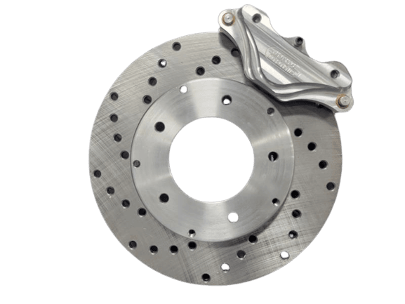 Aerospace Front 1 Piston Spindle Mount Drag Disc Brakes For Santhuff/ Menscer Strut thumbnail 2