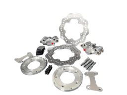 Aerospace Front 1 Piston Spindle Mount Pro-Lite Drag Disc Brakes For Anglia Spindle