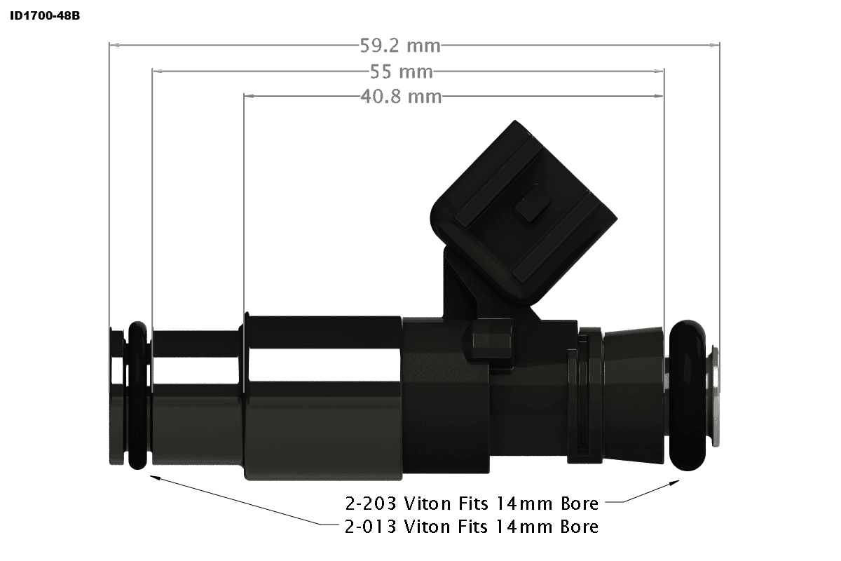 Injector Dynamics ID1750 Fuel Injectors 2005-2008 Dodge Magnum SRT8 6.1L  thumbnail 2