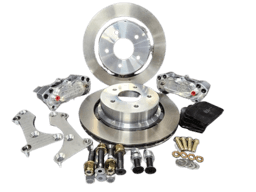 Aerospace Nissan 370Z / Infinti Q50,Q60,Q70, G37 2009-2020 4 Piston Rear Pro Street Disc Brakes