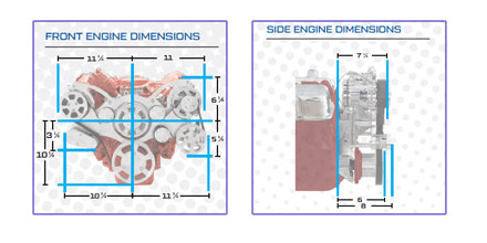CVF BBM Serpentine System with Alternator Only For High Flow Water Pump - Black Diamond (All Inclusive) thumbnail 4