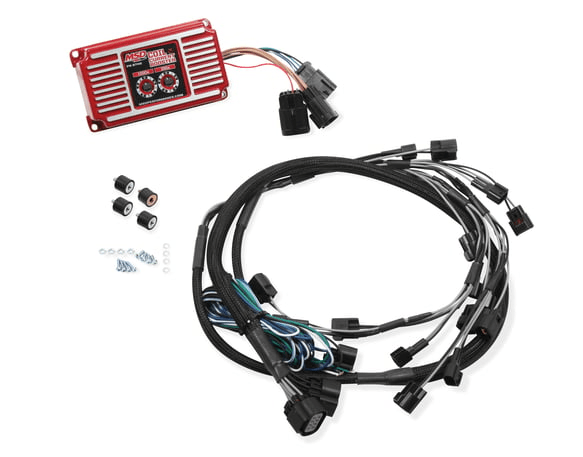 Holley MSD Ford Ignition Coil Voltage Booster W/ 2-Step Rev Limiter Dials