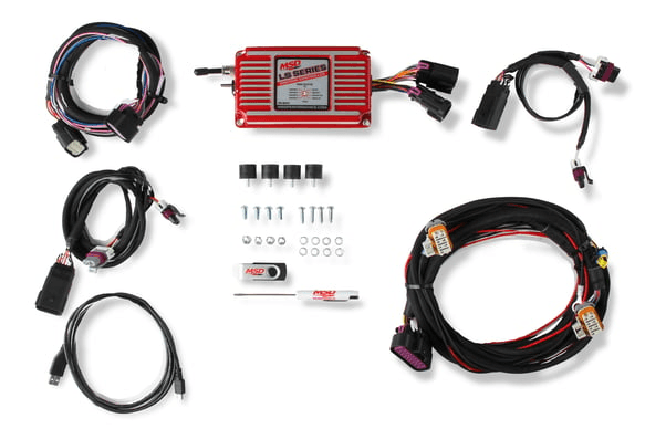 Holley MSD LS Ignition Control - Red (Works W/ 24x/1x & 58x/4x Crank/Cam Configurations)