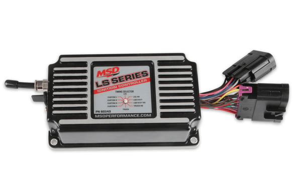 Holley MSD LS Ignition Control - Black (Works W/ 24x/1x & 58x/4x Crank/Cam Configurations) thumbnail 2