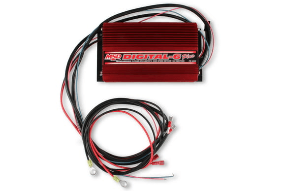 MSD Digital 6-Plus Universal Ignition Control - Red W/ 2 Step Rev Control  thumbnail 2