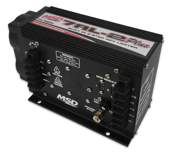 Holley MSD Universal 7AL-2 Ignition Control W/ 2 Step Rev Control - Black