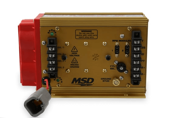 Holley MSD 8-Plus Ignition Control W/ 2-Step Rev Control - Gold  thumbnail 3