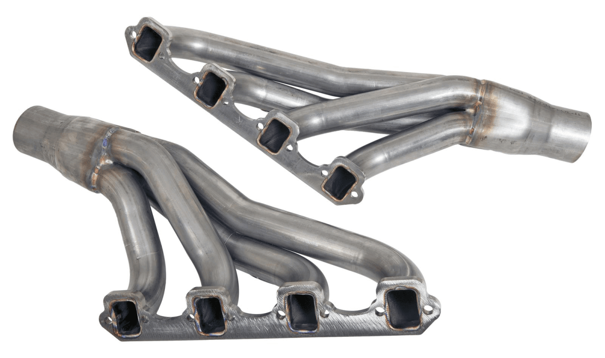 Trick Flow SBF Turbo Stainless Steel Long Tube Headers 1 7/8" x 3" For Twisted Wedge/TW 11R/Victor II/ Brodix T1F STD X/SVO N351 Heads thumbnail 2