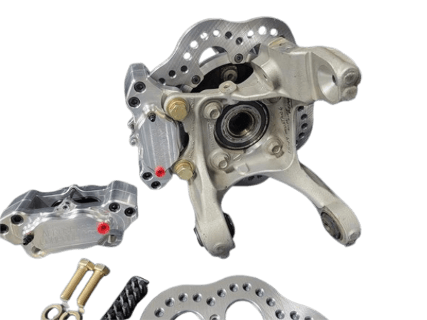 Aerospace Ford Mustang GT350 2016-2020 4 Piston Rear Pro-Lite Drag Disc Brakes thumbnail 2