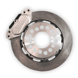 Aerospace 4 Piston Pro-Street Rear Disc Brakes For Small GM 10/12 Bolt Housing Ends - 5/8" Studs 