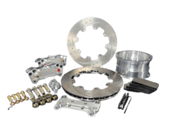 Aerospace Pontiac G8 2008-2009 4 Piston Pro Street Dimpled & Slotted Front Disc Brakes