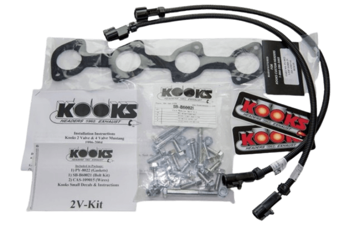 Ford Mustang GT 1996-2004 4.6L 2V Kooks Long Tube Headers 1 5/8" x 2 1/2" thumbnail 3