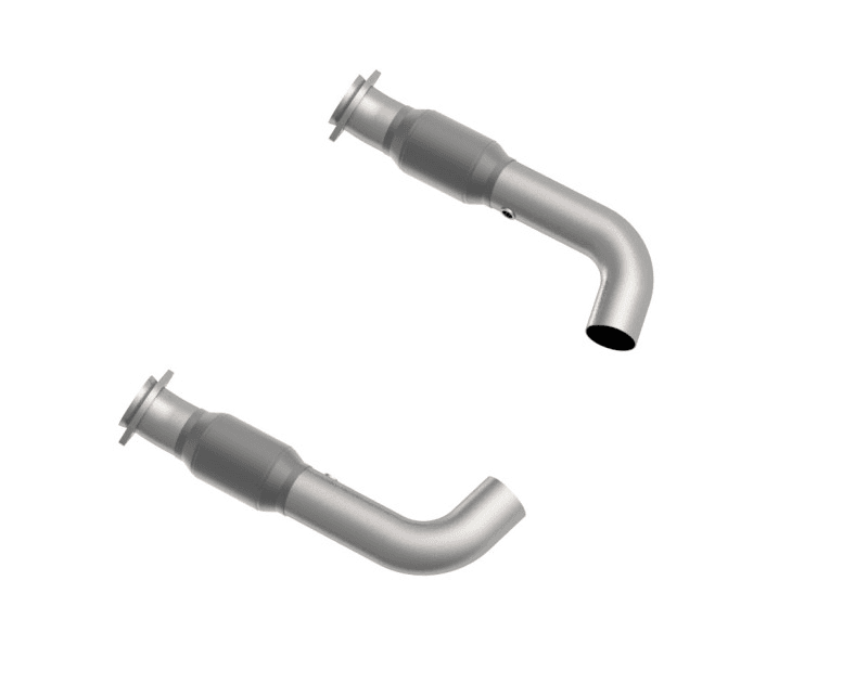 Ford Mustang 5.0L 2015+ Kooks Stainless Steel High Output Green Catted Connection Pipes 3" thumbnail 2