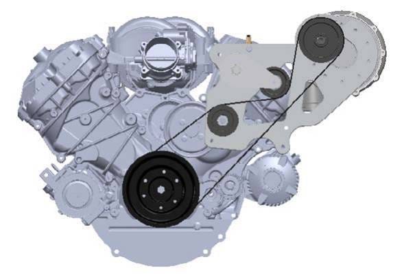 ProCharger 2011-14 Mustang GT Stage II Supercharger Mounting Bracket thumbnail 3