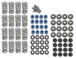 Trick Flow Track Heat Valve Spring & Retainer Kits For Ford 4.6L/5.4L 2V Engines, Steel Retainer, 233lbs Spring