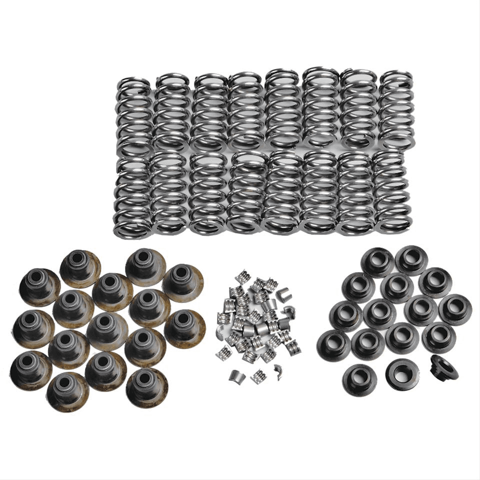 Trick Flow TrackMax Hydraulic Roller Camshaft & Valve Spring Upgrade Kit for Ford 4.6L/5.4L 2V Engines, 580/.580 Lift, Steel Retainers, 208lbs Spring thumbnail 2