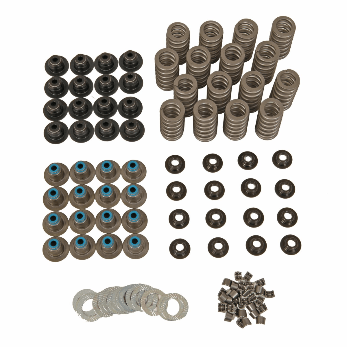 Trick Flow TrackMax Hydraulic Roller Camshaft & Valve Spring Upgrade Kit for Ford 4.6L/5.4L 2V Engines, 550/.550 Lift, Chromoly Retainers, 275lbs Spring thumbnail 2