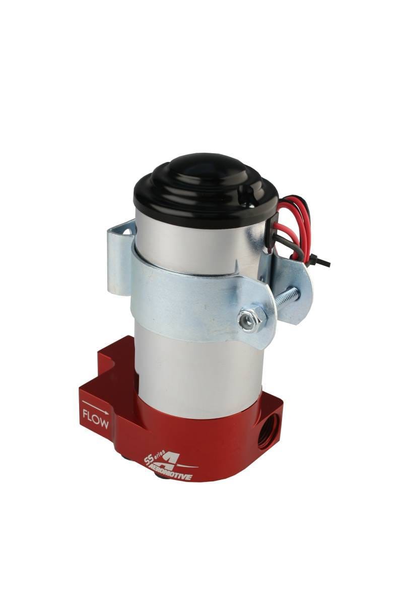 Aeromotive SS Series Billet Carbureted 530 LPH Fuel Pump W/ AN-8 Inlet & Outlet Ports - Gas & E85 Compatible thumbnail 3