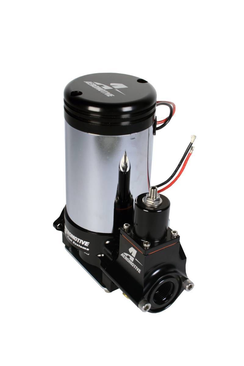 Aeromotive A3000 Drag Race Carbureted 1514 LPH Fuel Pump And Regulator Kit - Gas & E85 Compatible thumbnail 2
