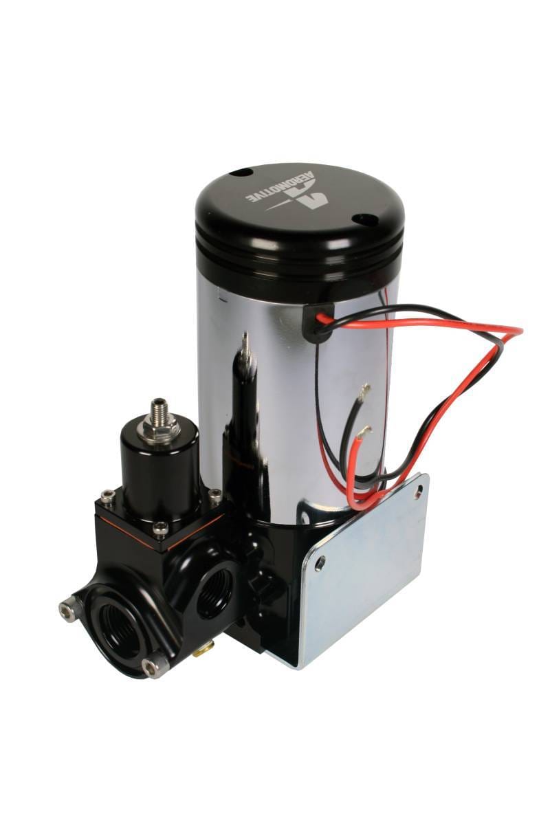 Aeromotive A3000 Drag Race Carbureted 1514 LPH Fuel Pump And Regulator Kit - Gas & E85 Compatible thumbnail 3