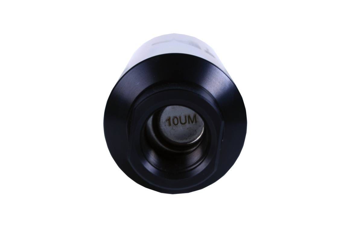 Aeromotive Filter In-Line 10-Micron Microglass Element ORB-12 Port Black Hard-Coat Marine 2-1/2" OD thumbnail 2