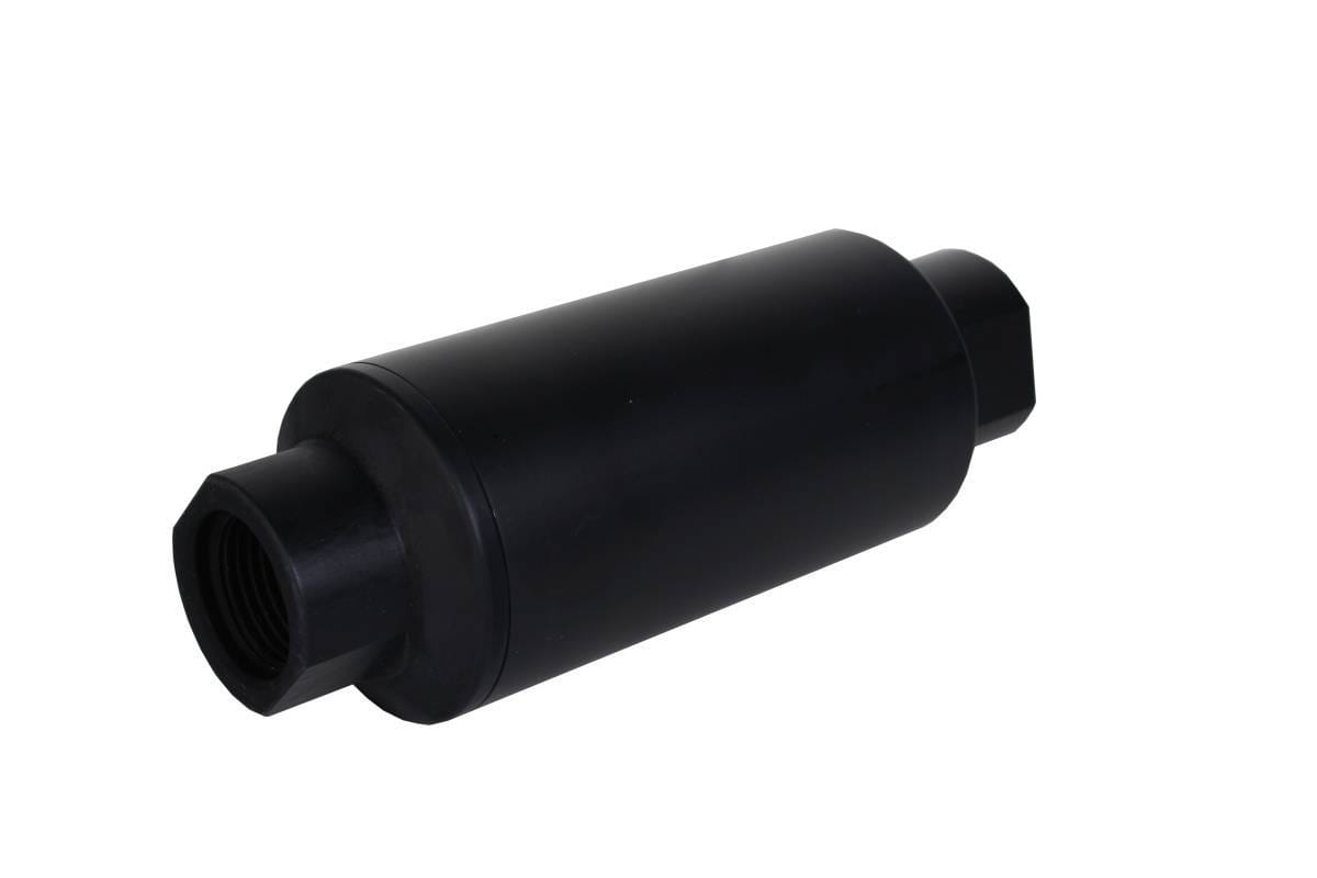 Aeromotive Filter In-Line 10-Micron Microglass Element ORB-10 Port Black Hard-Coat Marine 2" OD thumbnail 3