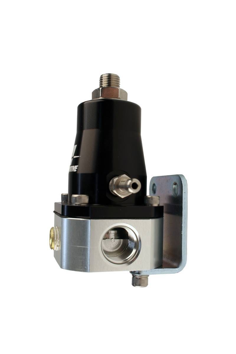 Aeromotive Compact Adjustable EFI Regulator - Black Anodized W/ Silver Base thumbnail 2