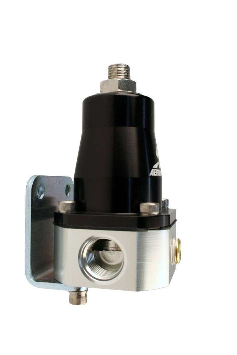 Aeromotive Compact Adjustable EFI Regulator - Black Anodized W/ Silver Base thumbnail 3