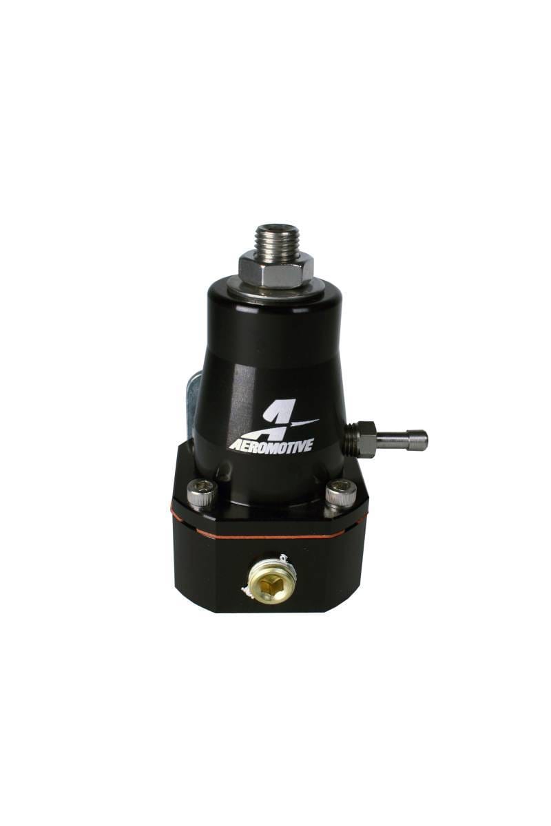Aeromotive Compact Billet EFI Regulator - Black Anodized 