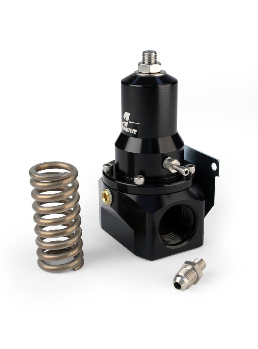 Aeromotive Pro Mod EFI Gear Pump Regulator 30-120 PSI .500 Valve (2) -12 inlets (1) -12 return - 13137