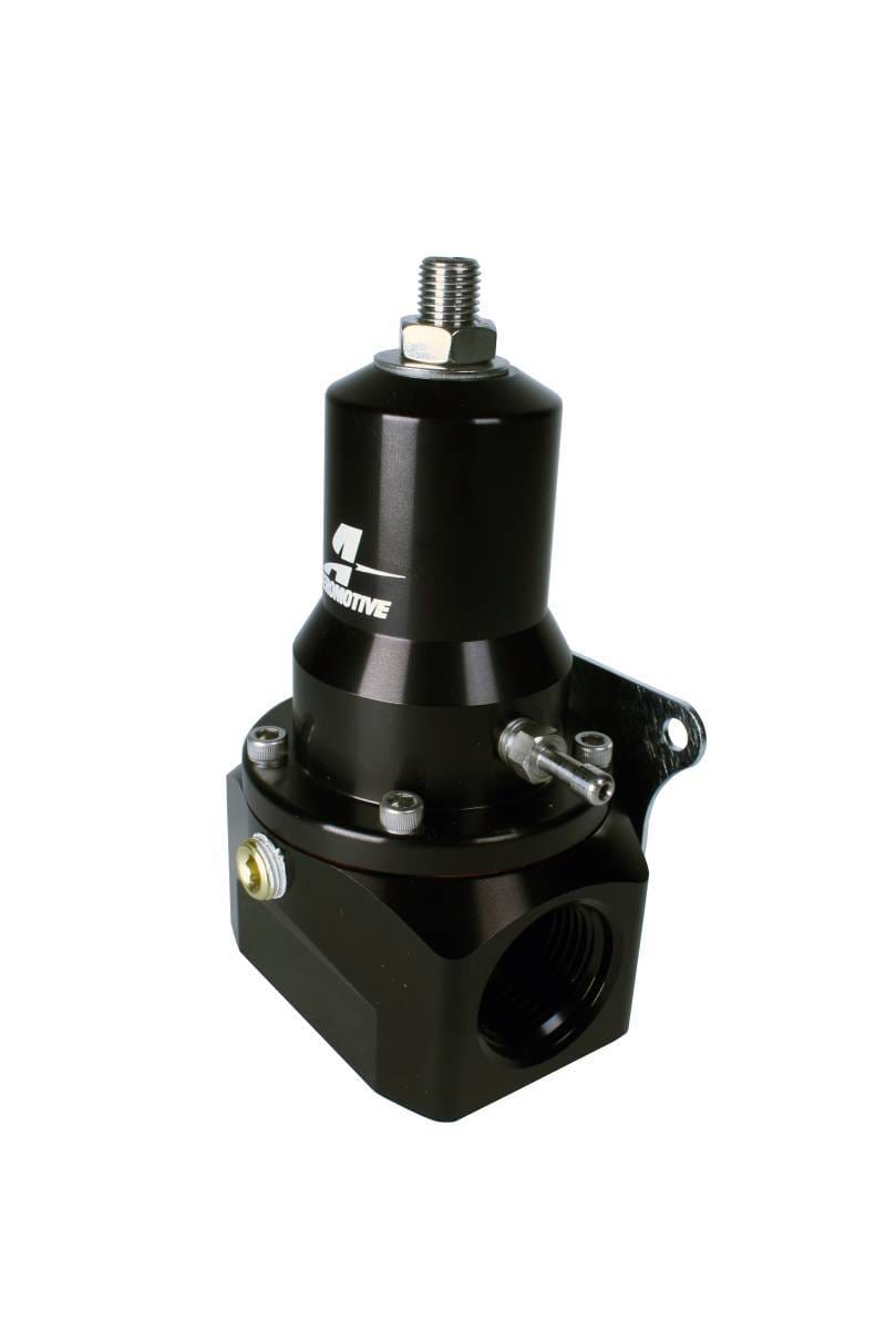 Aeromotive Pro Mod EFI Gear Pump Regulator 30-120 PSI .500 Valve (2) -12 inlets (1) -12 return - 13137 thumbnail 3