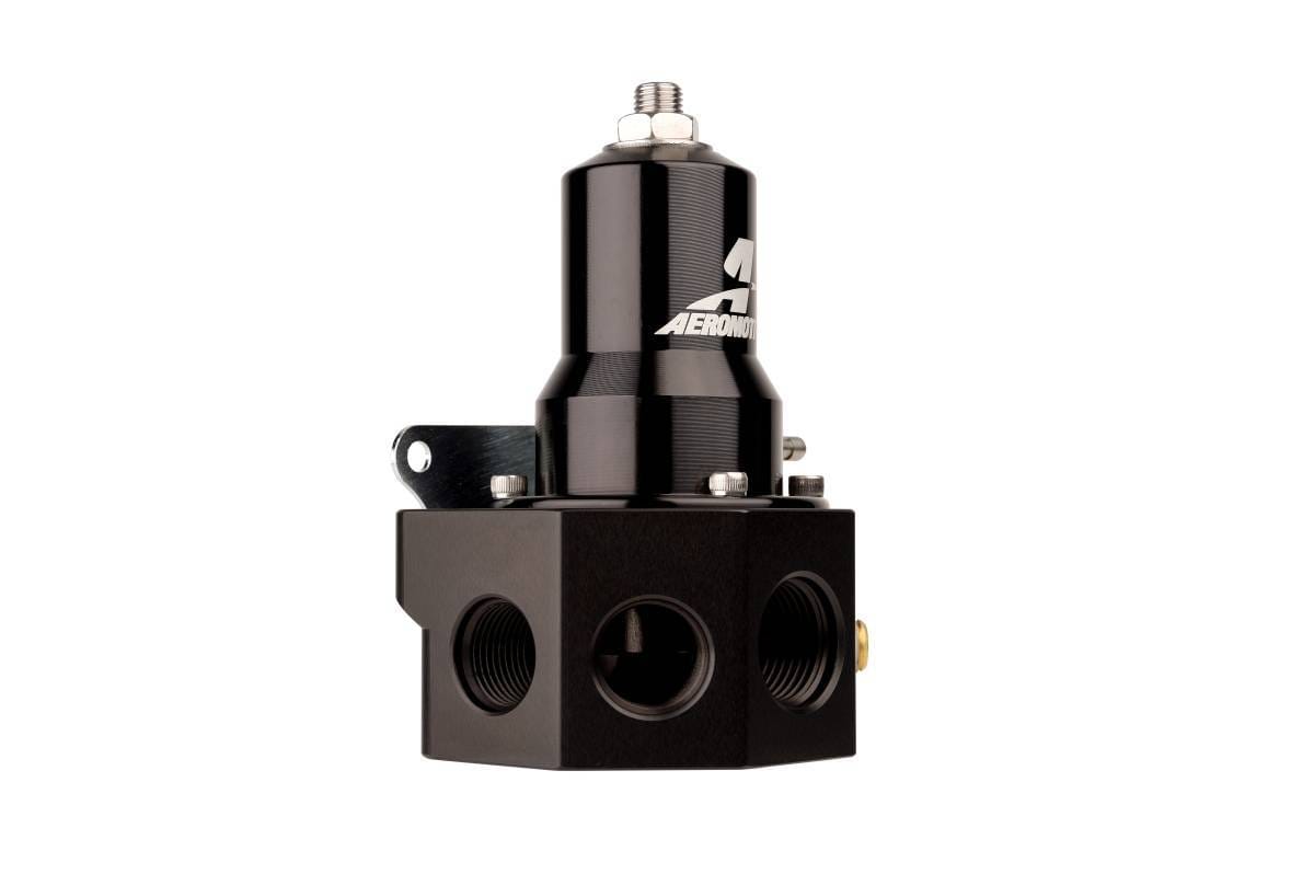 Aeromotive Pro Series Extreme Flow EFI Regulator (Includes Fittings O-rings) - Black Anodized  thumbnail 2