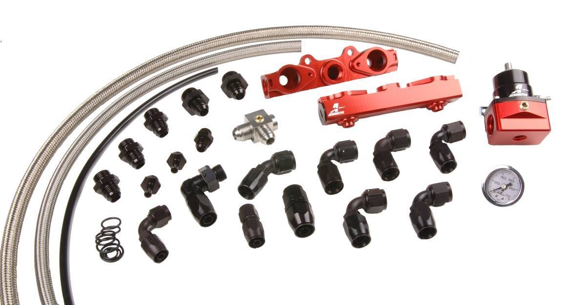 Aeromotive 04-06 2.5L Side Feed Injector Subaru STI Rail Kit - 14137