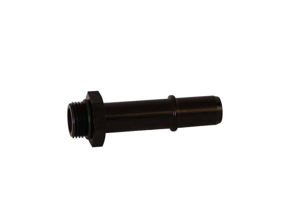 Aeromotive Adapter Male 5/8 Quick Connect to Male AN-08 ORB Straight Direct Port Adapter for any AN-08 ORB port to convert to 5/8" Male Quick Connect - 15134 thumbnail 2
