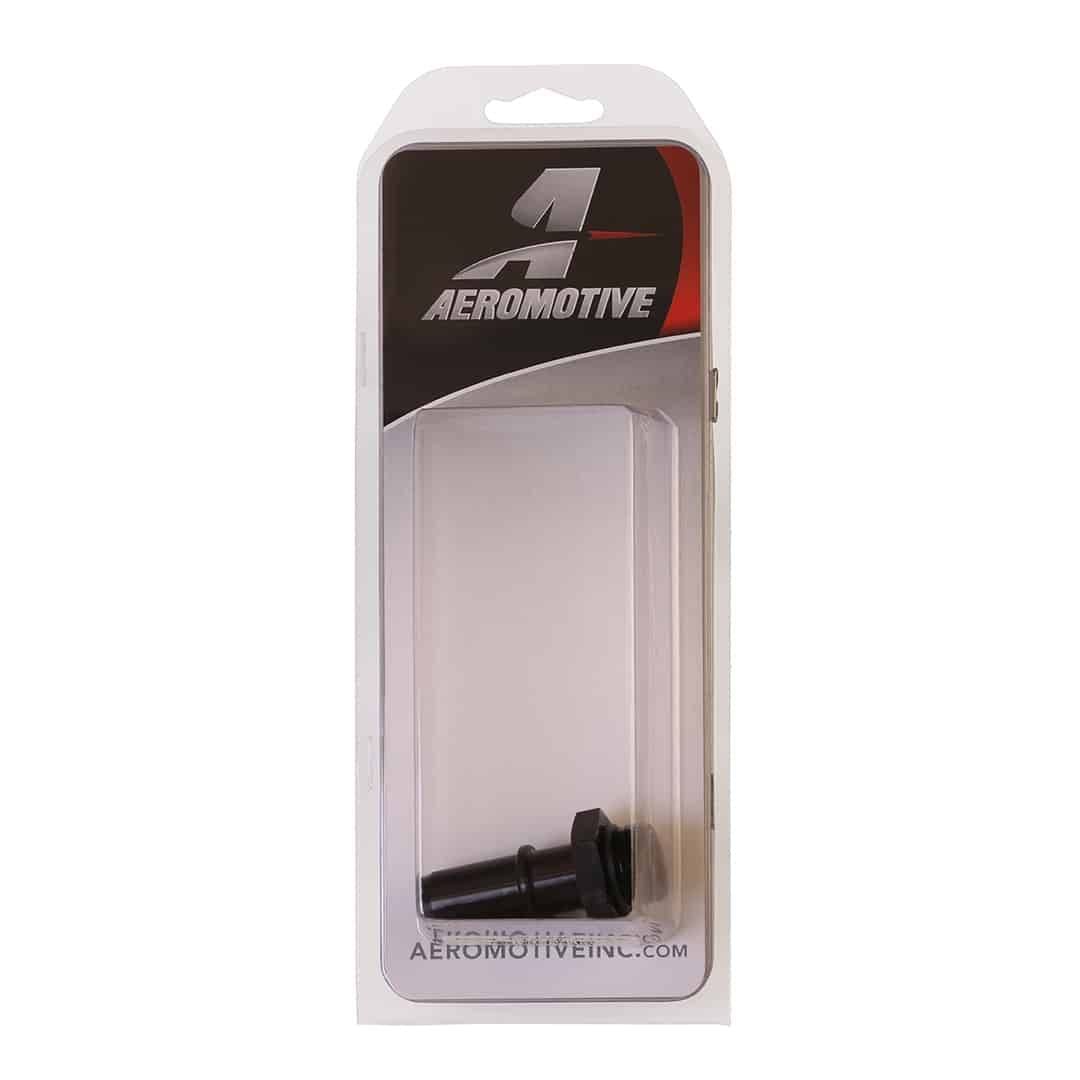Aeromotive Adapter Male 5/8 Quick Connect Short to Male AN-08 ORB Straight Direct Port Adapter for any AN-08 ORB port to convert to 5/8" Male Quick Connect - 15136 thumbnail 3