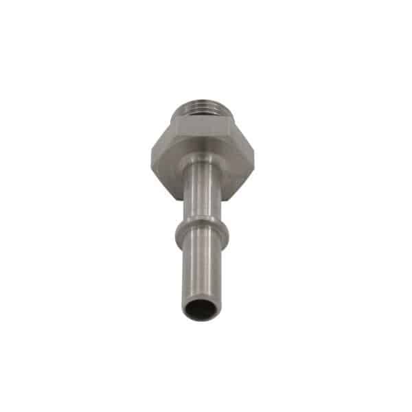 Aeromotive Port Adapter AN-06 ORB male to 5/16 Male Quick Connect - 15139 thumbnail 2