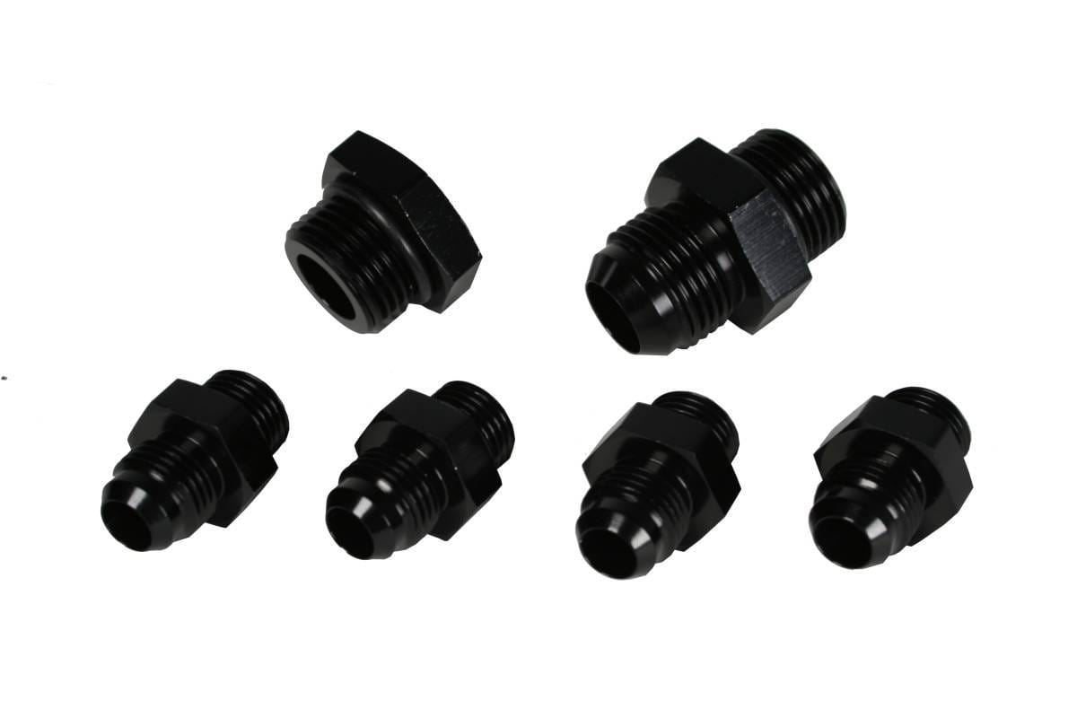 Aeromotive A4 Regulator Fitting Kit (for two (2) carbs) (4) AN-06 (1) AN-10 (1) AN-10 Plug - 15202 thumbnail 2