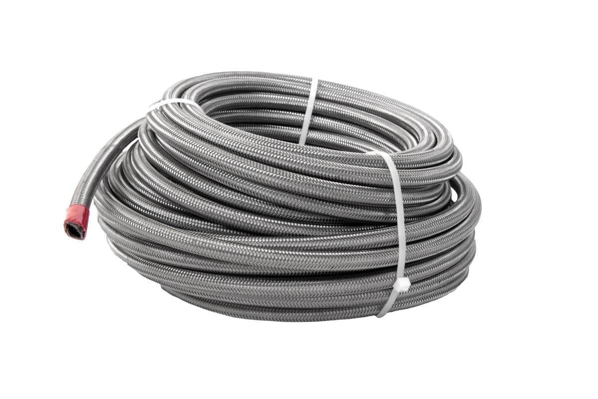 Aeromotive Hose Fuel PTFE Stainless Steel Braided AN-06 x 4' - 15301