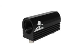 Aeromotive 1996-2004 Ford 4.6L Fuel Rail Pressure Sensor Adapter (-08 AN inlet / outlet) - 15112