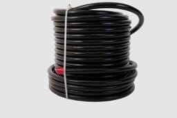 Aeromotive Hose Fuel PTFE Stainless Steel Braided Black Jacketed AN-08 x 16' - 15331