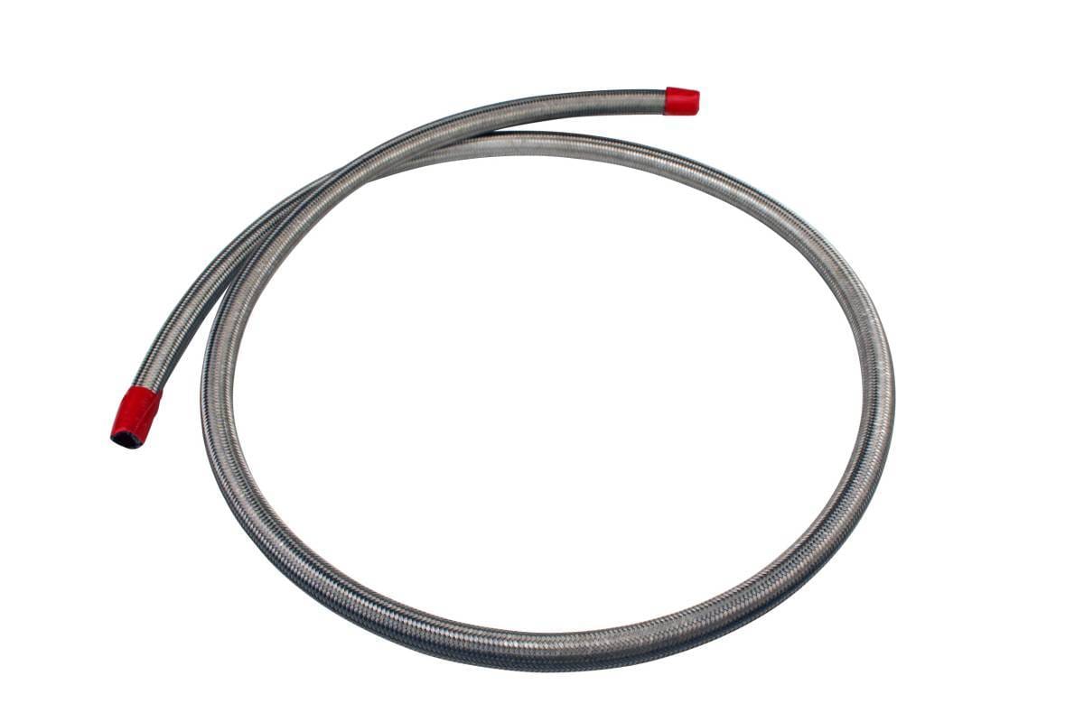 Aeromotive Hose Fuel Stainless Steel Braided AN-08 x 4' - 15704