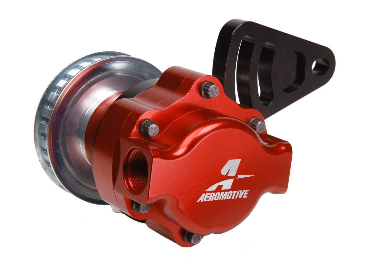 Aeromotive Belt Drive Pump Kit (P/N 11105) with Gilmer pulley and mounting bracket - 17140