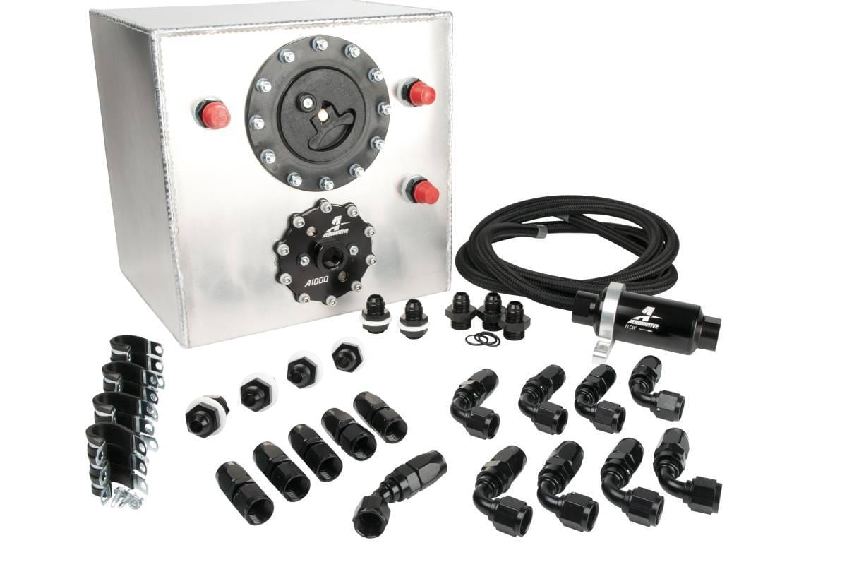 Aeromotive 2010/2012 Ford Mustang Cobra Jet Rear Half Eliminator Fuel System