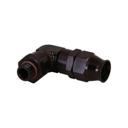 Aeromotive AN-08 Hose End 90 to ORB-06 Direct Port for PTFE Stainless Braided Line - 15736