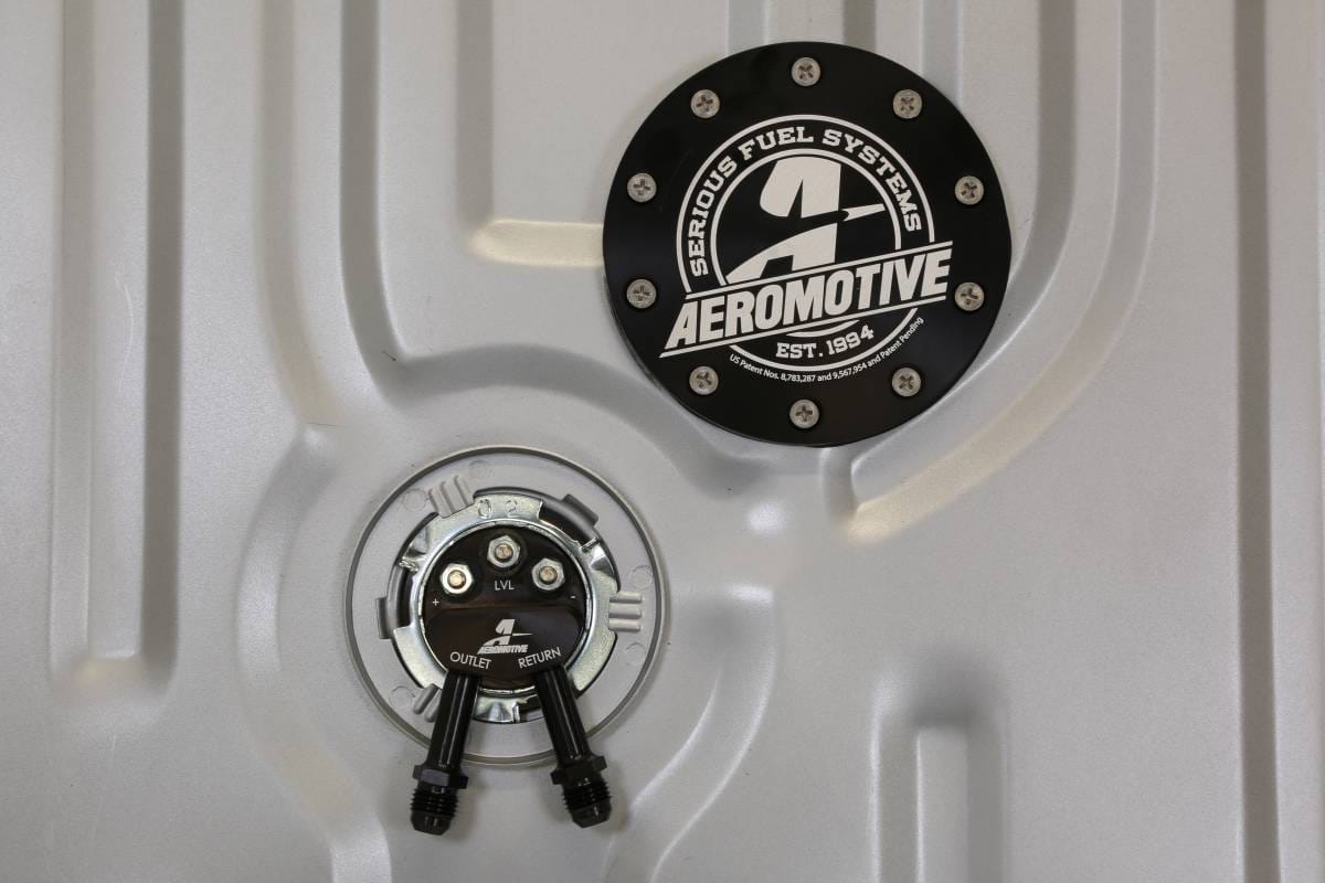 Aeromotive Gen II 25 Gallon Fuel Tank w/ 200LPH Fuel Pump for 70-72 Oldsmobile Cutlass / 70 Buick Skylark thumbnail 2