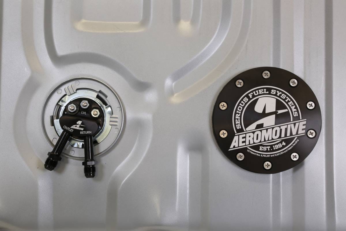 Aeromotive Gen II 20 Gallon Fuel Tank w/ 200LPH Fuel Pump for 1971-1972 Buick Skylark GS & GS455 thumbnail 2