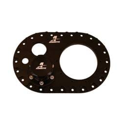 Aeromotive Filler Plate with pump mount suitable for Aeromotive Phantom 200-340 Pump kits and Stealth Fuel Pumps CNC-machined Billet Aluminum - 18056