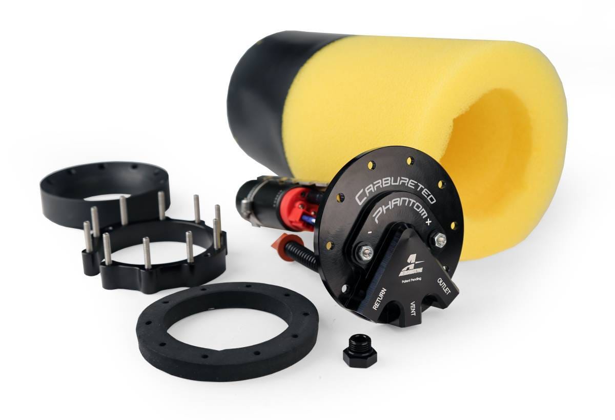 Aeromotive Carbureted Phantom Universal In-Tank Fuel System Preset 15-psi 325lph pump - 18201